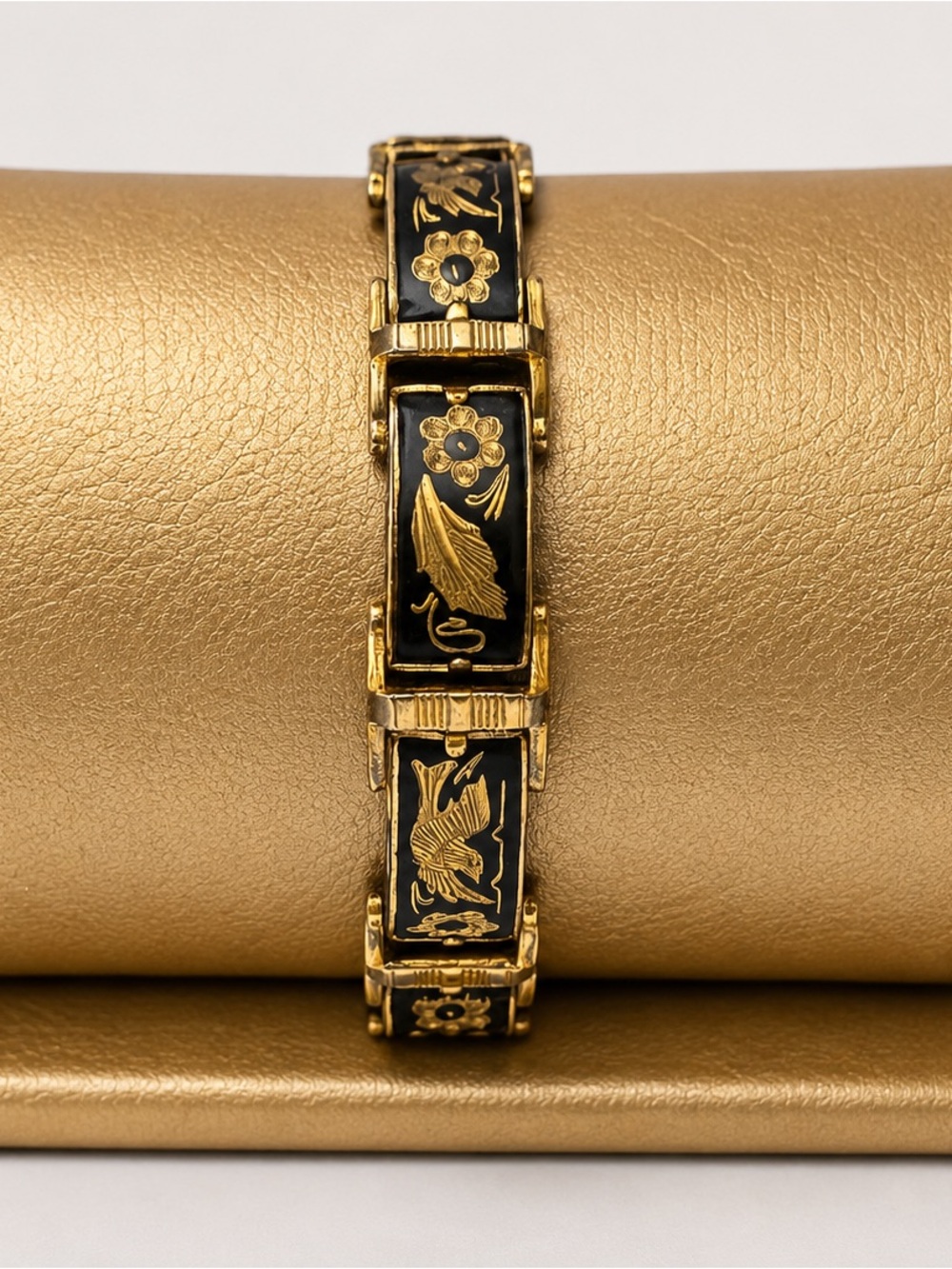 Gold Damascene Bracelet